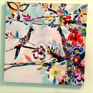 Greenbox canvas wrapped wall art.  18x18 size